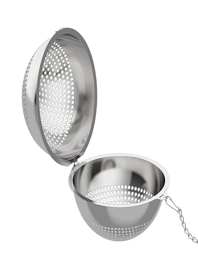 Lyxa SR 2 Pack Food Grade 304 Stainless Steel Mesh Tea Ball 2.1 Inch Tea Infuser Strainer Filter Diffuser for Loose Tea - Image 2